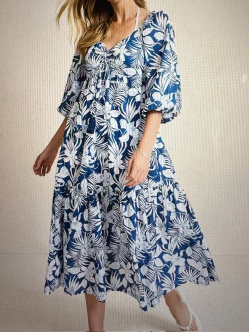 Tommy Bahama Blooms Midi Dress